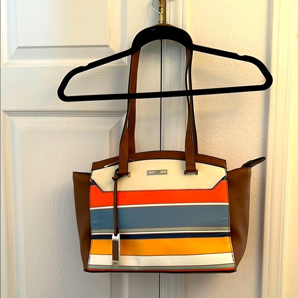 Chaps Handbags - Chaps Handbag Multiple Colored Medium Size NWT